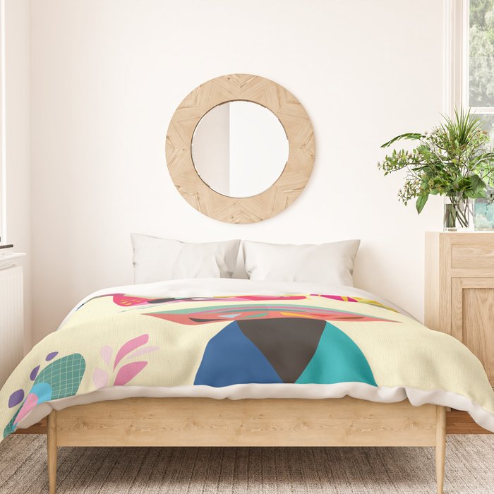 Bird Bath Duvet Cover Gallery Image 3
