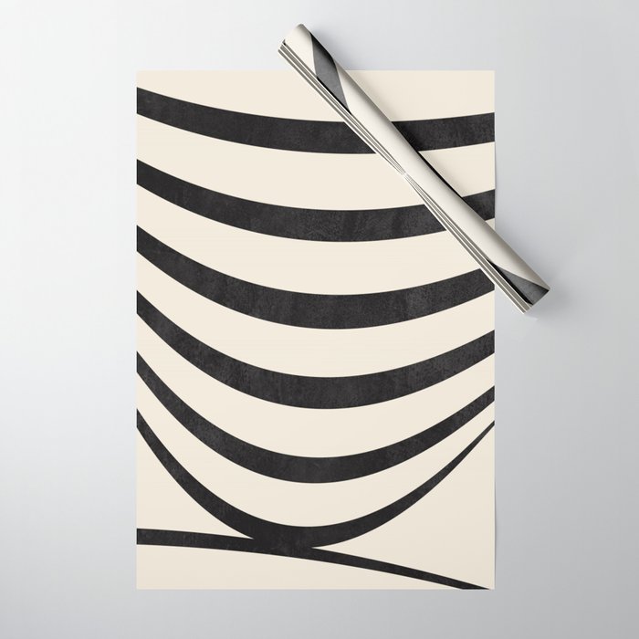 Movement of Lines 7 Wrapping Paper Gallery Image 1