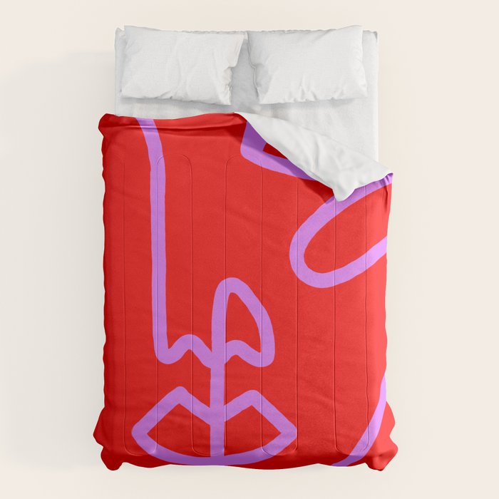 Two Faced Cherry Bomb Comforter Gallery Image 6