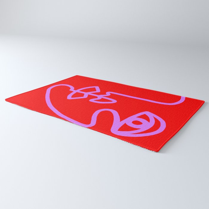Two Faced Cherry Bomb Rug Gallery Image 3