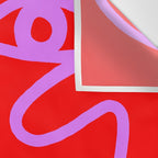 Two Faced Cherry Bomb Wall Tapestry Gallery Image 3