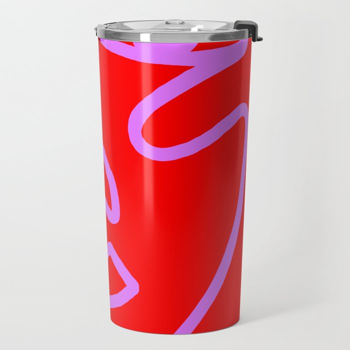 Two Faced Cherry Bomb Travel Mug Gallery Image 2