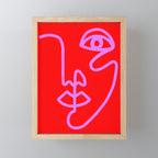 Two Faced Cherry Bomb Mini Art Print Gallery Image 1