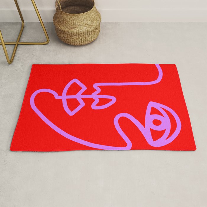 Two Faced Cherry Bomb Rug Gallery Image 1