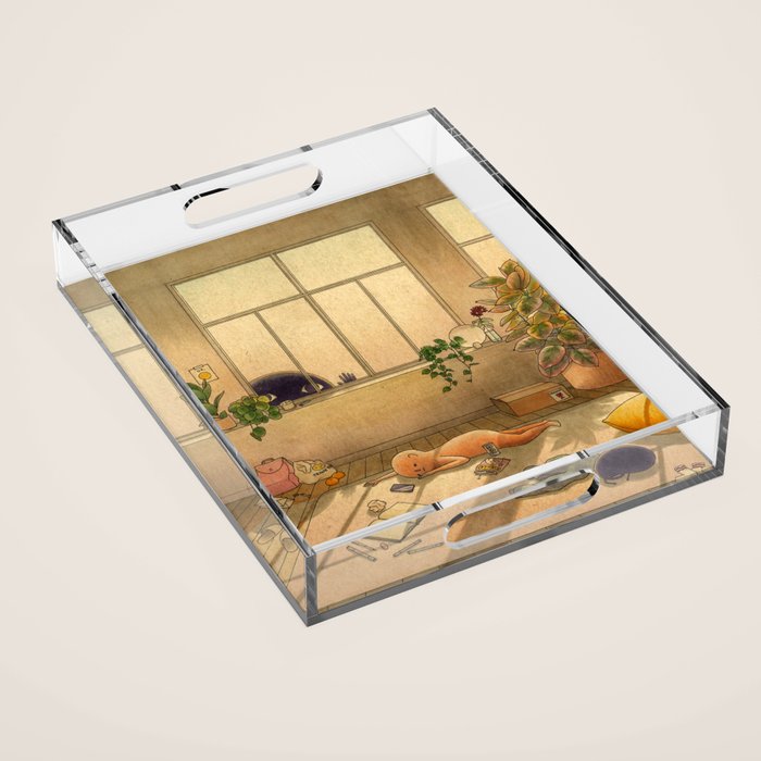 Afternoon Slump Acrylic Tray Gallery Image 1