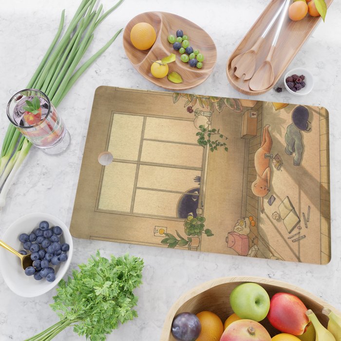 Afternoon Slump Cutting Board Gallery Image 2