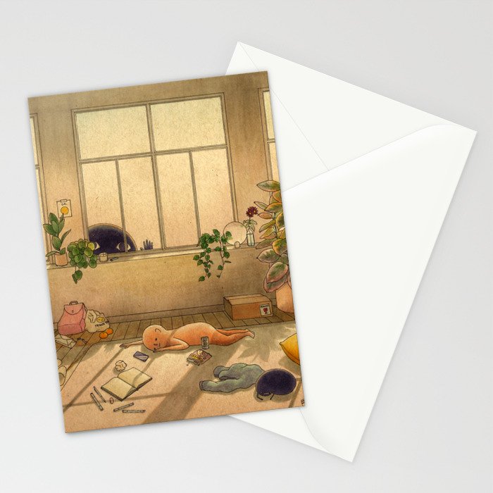 Afternoon Slump Stationery Card Gallery Image 2