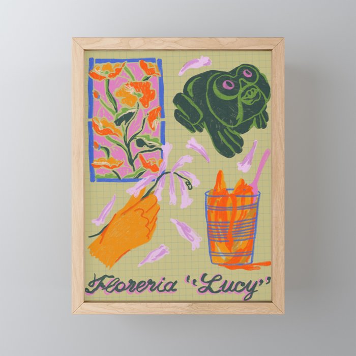 Cositas de la CDMX Mini Art Print Gallery Image 1