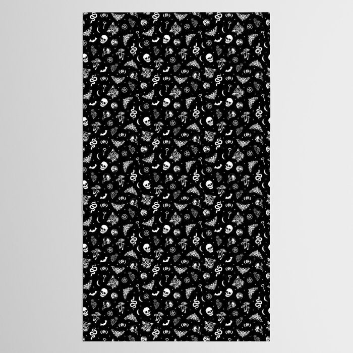 Witchcraft B&W Tablecloth Gallery Image 2