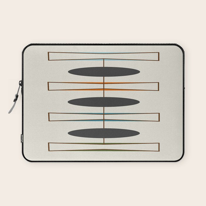 Mid-Century Modern 1.1 Laptop Sleeve Gallery Image 1
