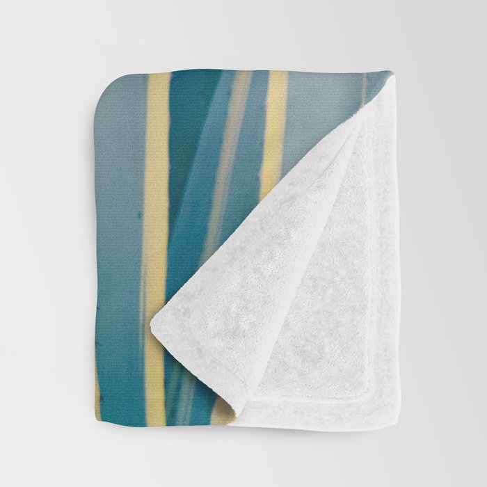 Coastal Agave Cactus Throw Blanket Gallery Image 3