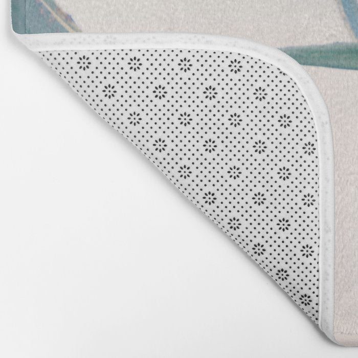 Coastal Agave Cactus Bath Mat Gallery Image 2