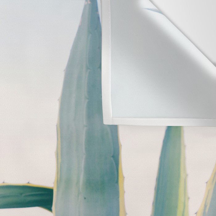 Coastal Agave Cactus Wall Tapestry Gallery Image 3