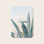 Coastal Agave Cactus Bath Mat Gallery Image 1