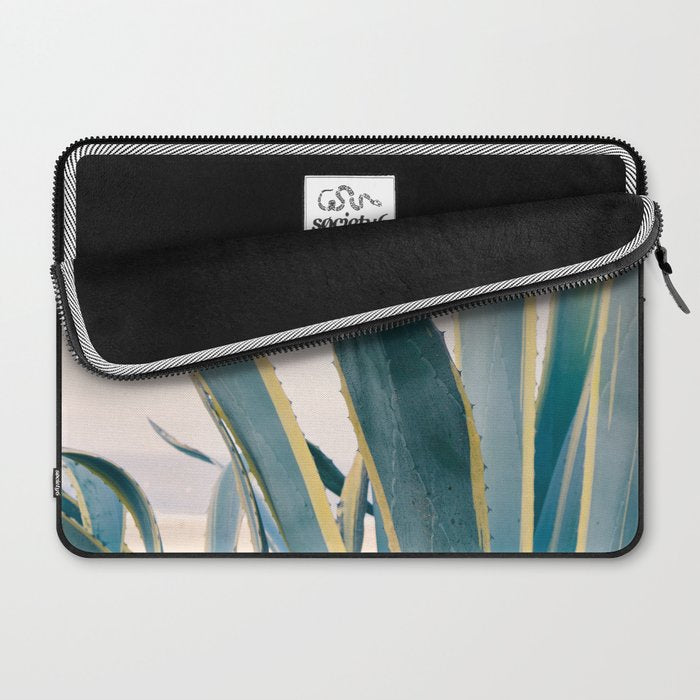 Coastal Agave Cactus Laptop Sleeve Gallery Image 2