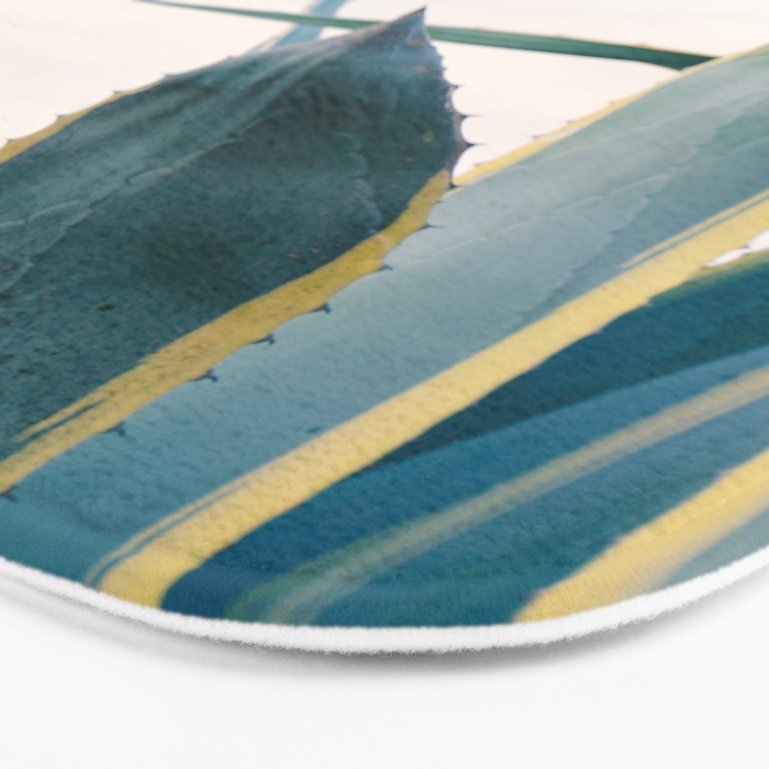 Coastal Agave Cactus Bath Mat Gallery Image 3