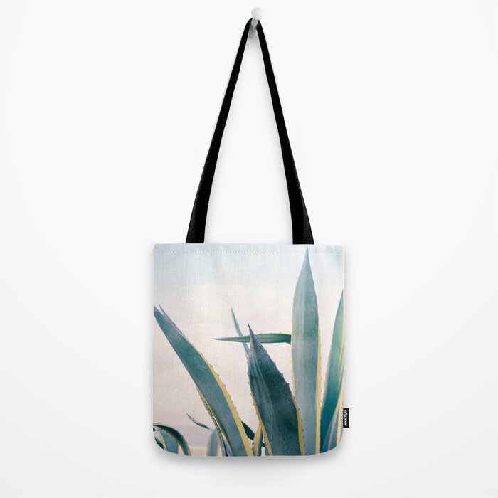 Coastal Agave Cactus Tote Bag Gallery Image 2