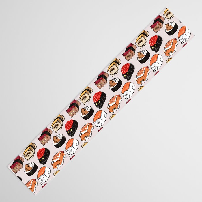 Sushi Persian Cat Table Runner Gallery Image 3