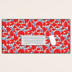 Groovy Mushrooms Desk Mat Gallery Image 1
