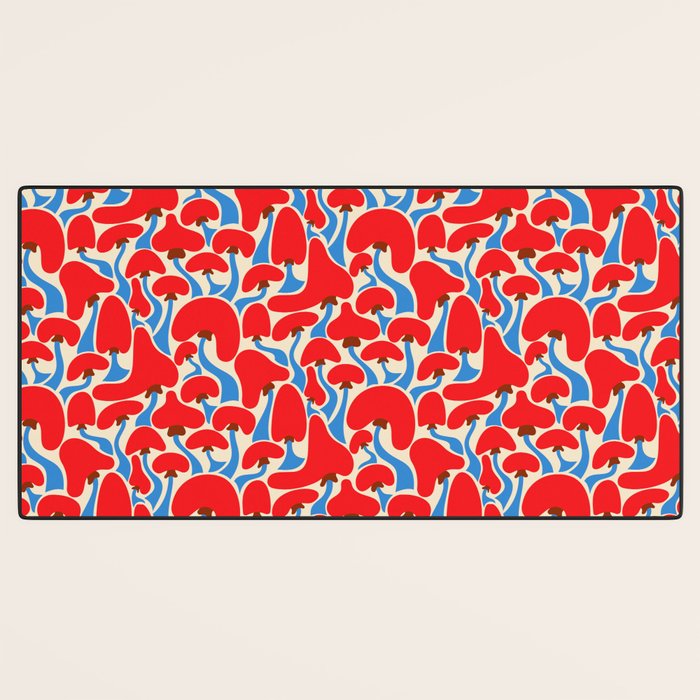 Groovy Mushrooms Desk Mat Gallery Image 3