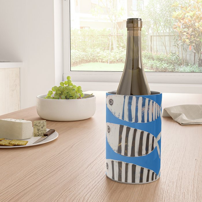 Bold Stripes Beneath the Surface Wine Chiller Gallery Image 4