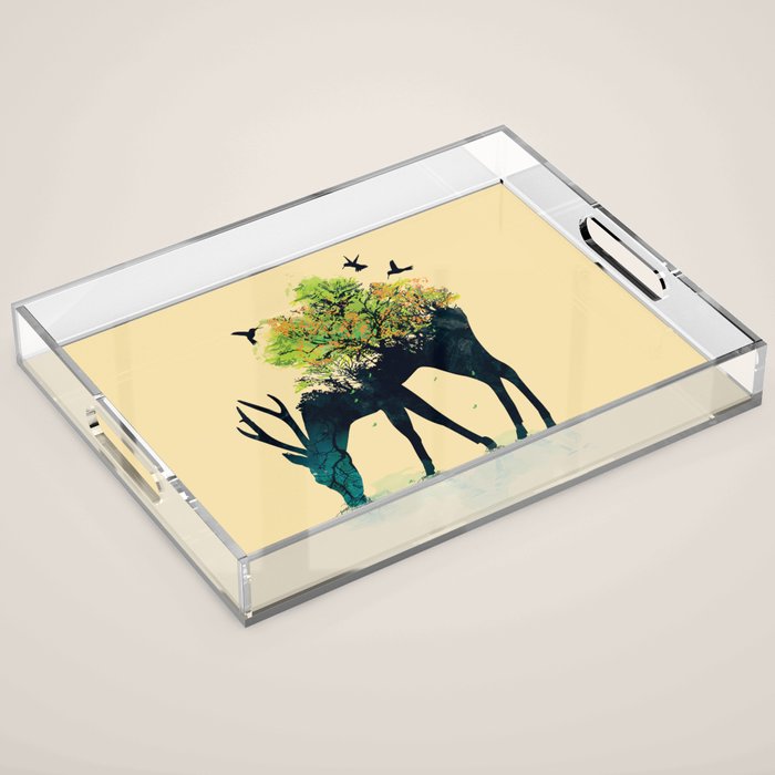 Watering (A Life Into Itself) Acrylic Tray Gallery Image 1