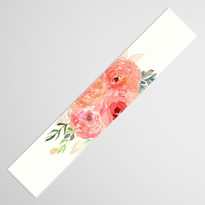 Pink Flower Bouquet Table Runner Gallery Image 3