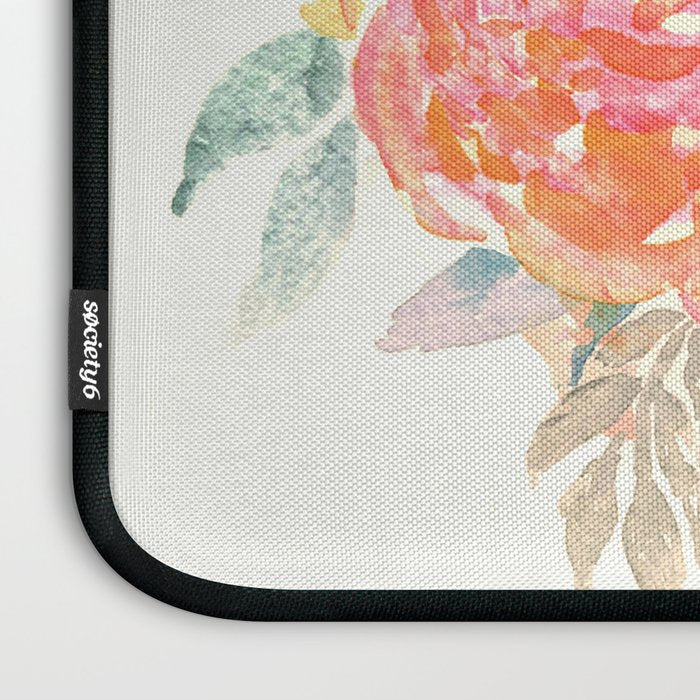 Pink Flower Bouquet Laptop Sleeve Gallery Image 3