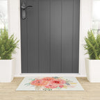 Pink Flower Bouquet Welcome Mat Gallery Image 3