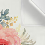 Pink Flower Bouquet Wall Tapestry Gallery Image 3