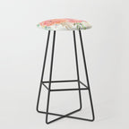 Pink Flower Bouquet Stool Gallery Image 1
