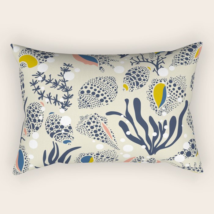 Under the sea â beauty of our oceans Rectangular Pillow Gallery Image 1