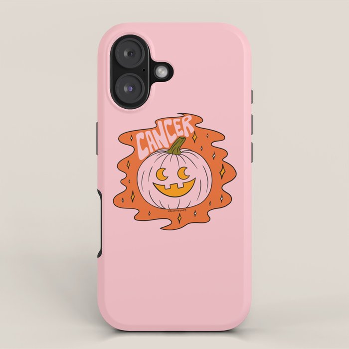 Cancer Jack O Lantern iPhone Case Gallery Image 1