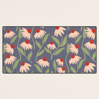 Vase of daisies Desk Mat Gallery Image 3