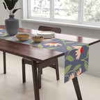Vase of daisies Table Runner Gallery Image 2