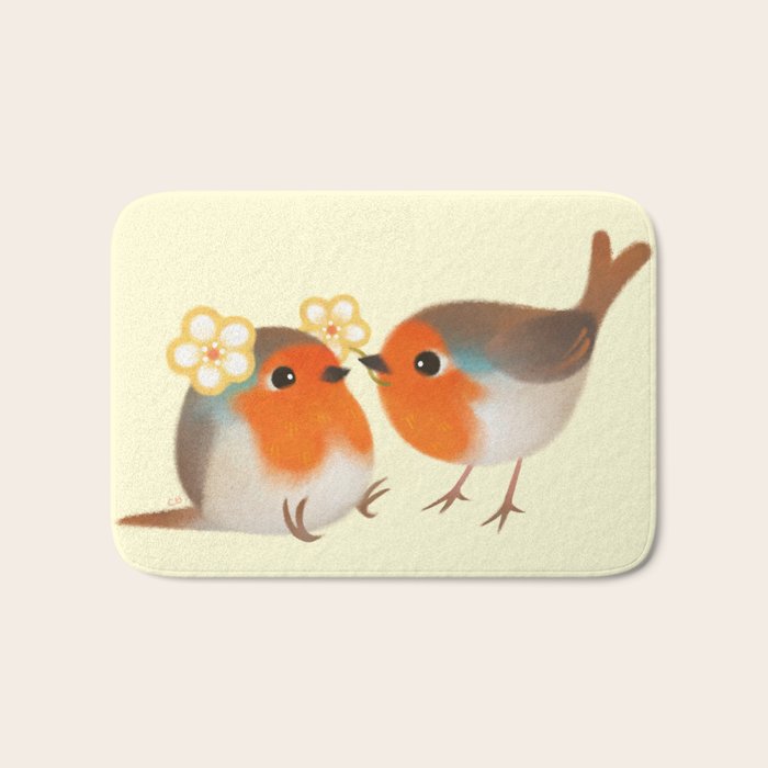 Flowers for you Bath Mat Gallery Image 1