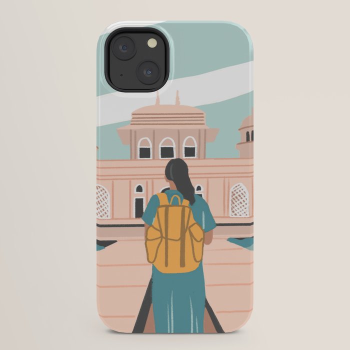 Girl traveling in India iPhone Case Gallery Image 22