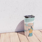 Girl traveling in India Travel Mug Gallery Image 4