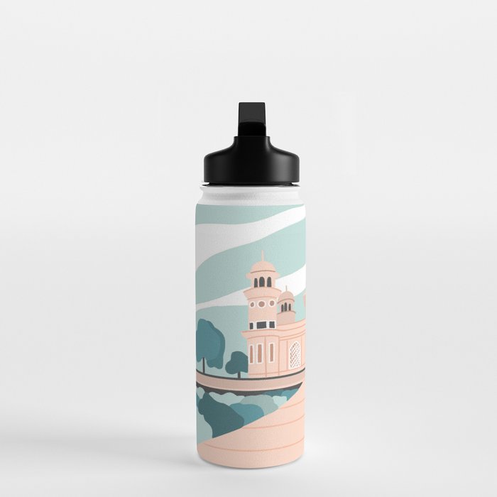 Girl traveling in India Water Bottle Gallery Image 3
