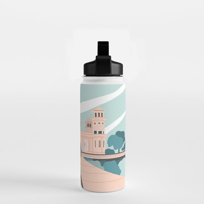 Girl traveling in India Water Bottle Gallery Image 2