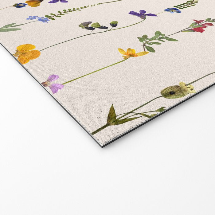 Pressed Florals Welcome Mat Gallery Image 2