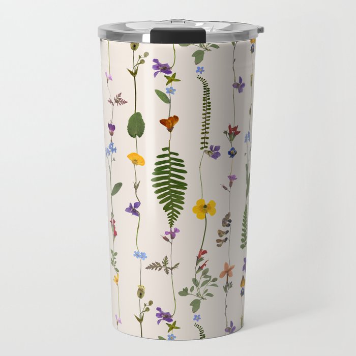 Pressed Florals Travel Mug Gallery Image 1