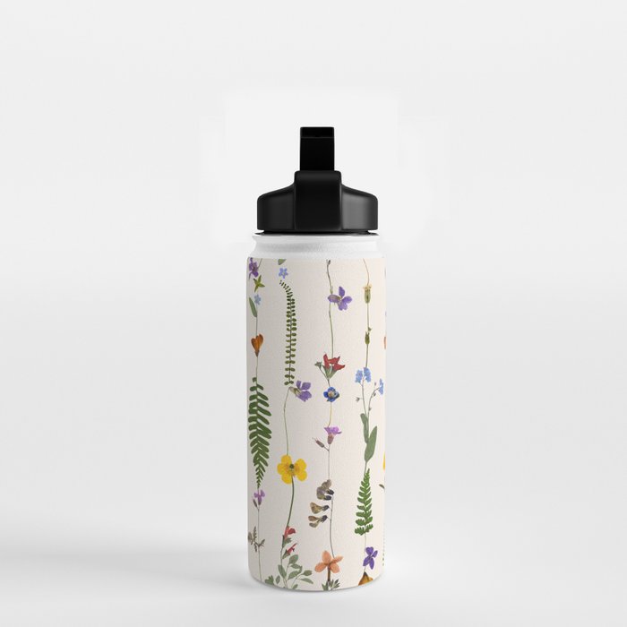 Pressed Florals Water Bottle Gallery Image 2