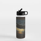 "Study of Clouds in Moonlight" by Knud Baade, 1848 Water Bottle Gallery Image 1