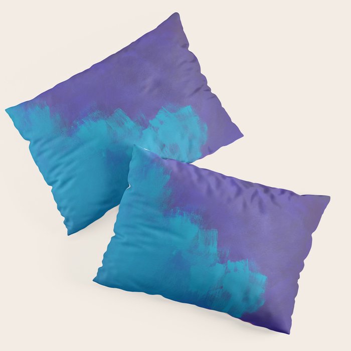 Summer Storm with Green Fields Pillow Sham Gallery Image 1