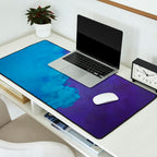 Summer Storm with Green Fields Desk Mat Gallery Image 2