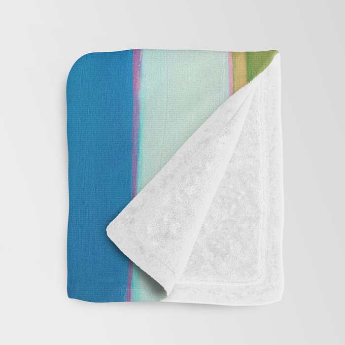 Summer Storm with Green Fields Throw Blanket Gallery Image 3