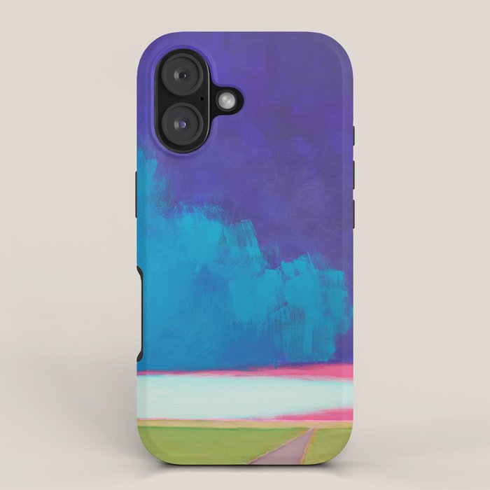 Summer Storm with Green Fields iPhone Case Gallery Image 1