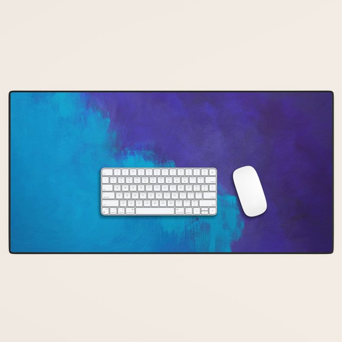 Summer Storm with Green Fields Desk Mat Gallery Image 1