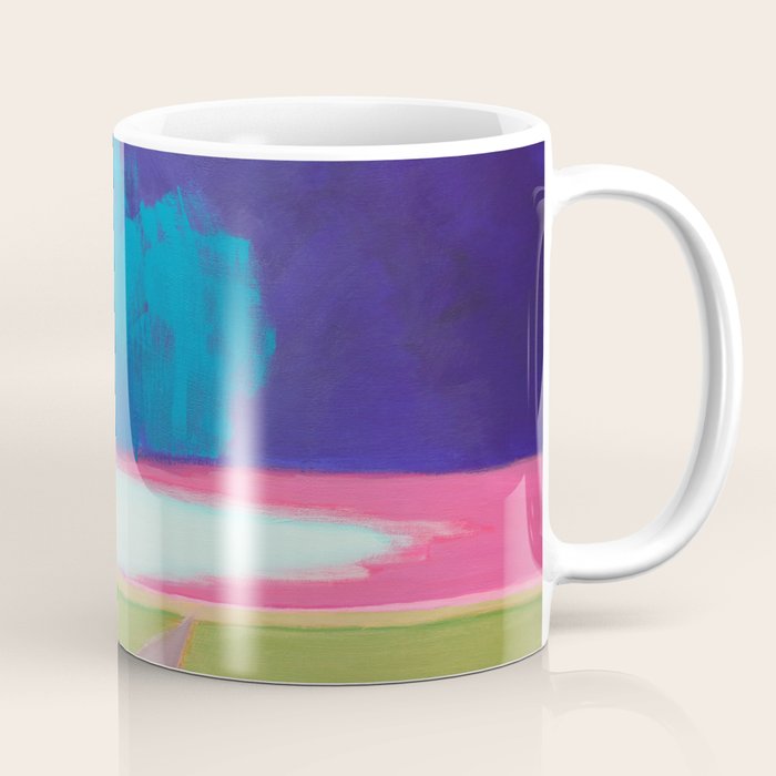 Summer Storm with Green Fields Coffee Mug Gallery Image 1
